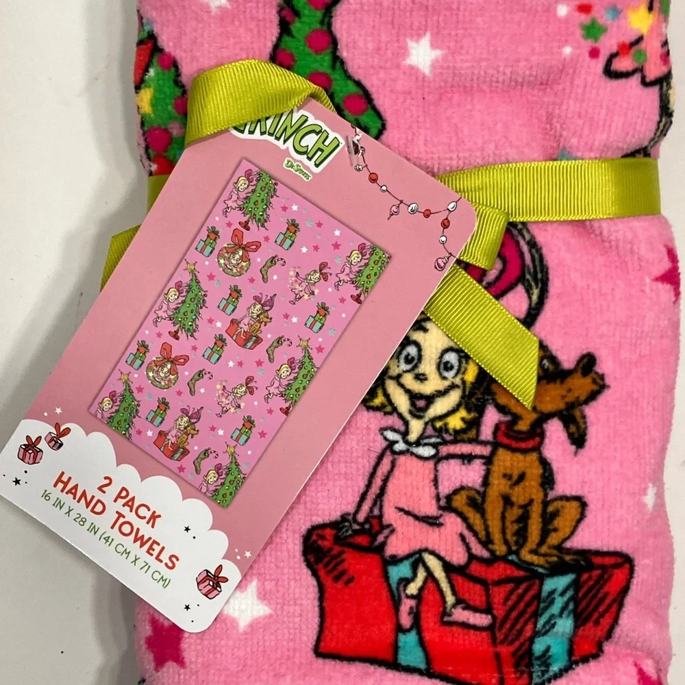 The Grinch Hand Towels 2-Pack